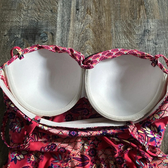 Christina | Strap / Strapless Tankini Top - Picture 3 of 9